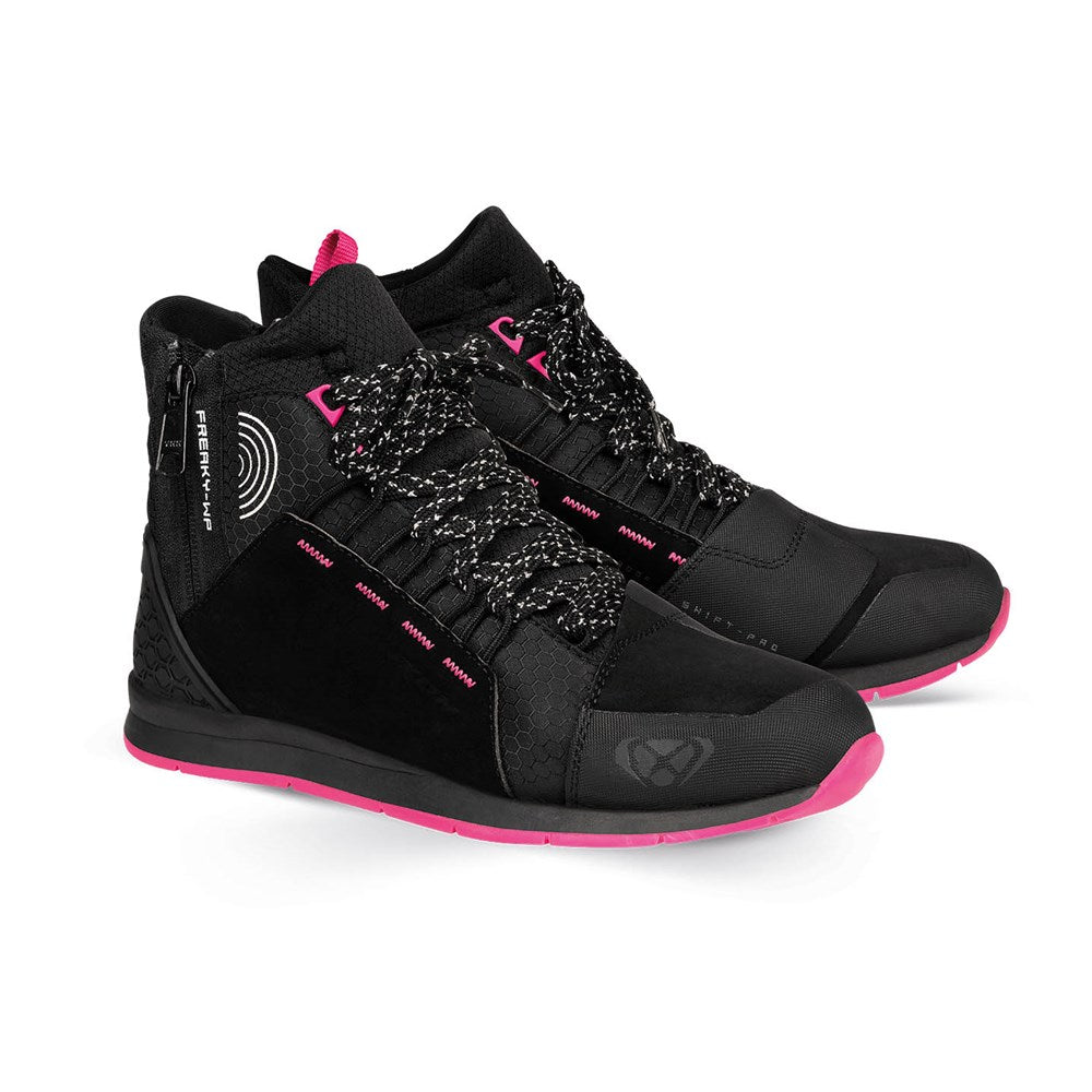Ixon Freaky WP Lady Black/Fushia Womens Boots
