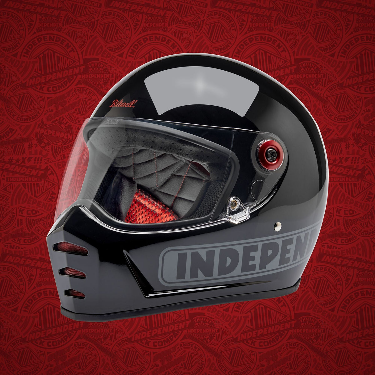 Biltwell Lane Splitter Independent Trucks Collab Helmet