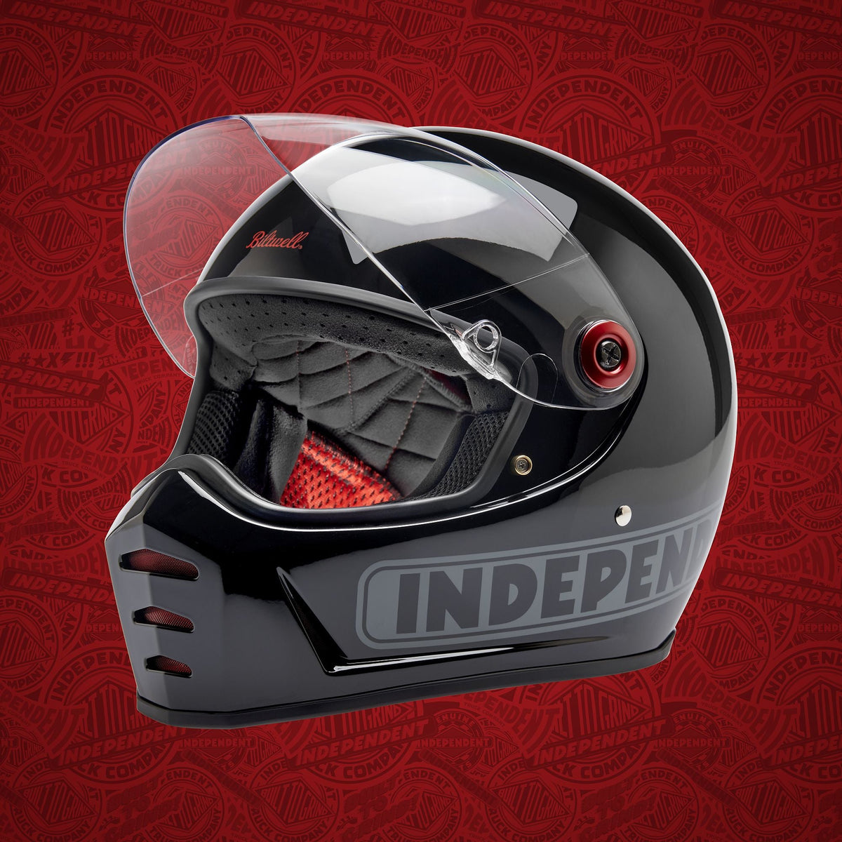 Biltwell Lane Splitter Independent Trucks Collab Helmet