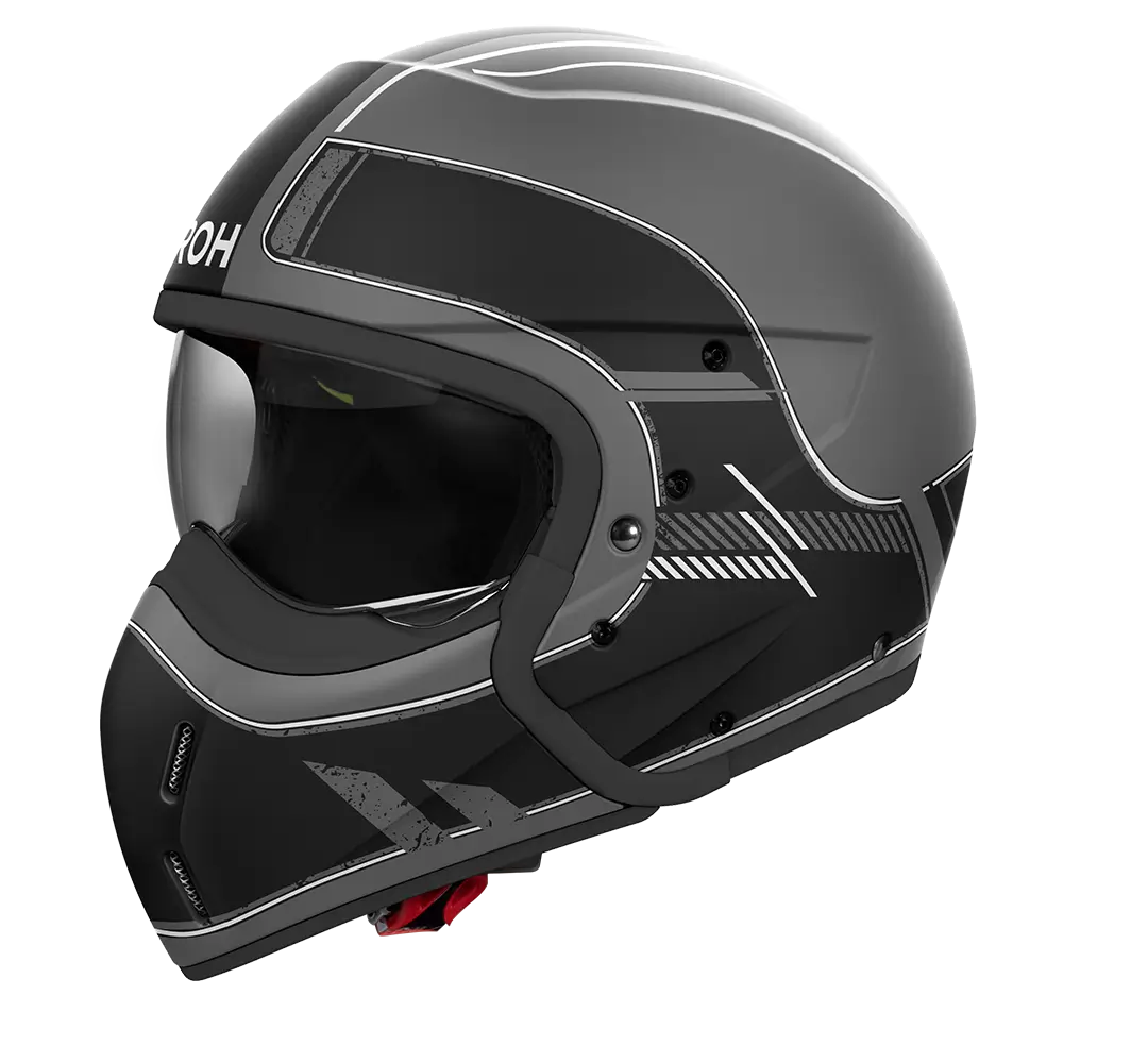 Airoh J110 Raster Matte Black Helmet