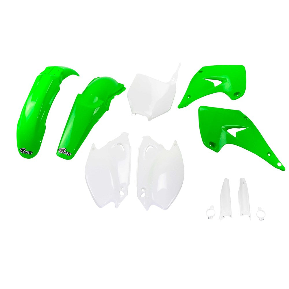 UFO Plastics Kit OEM Colours for Kawasaki KX 125/KX 250 03-08