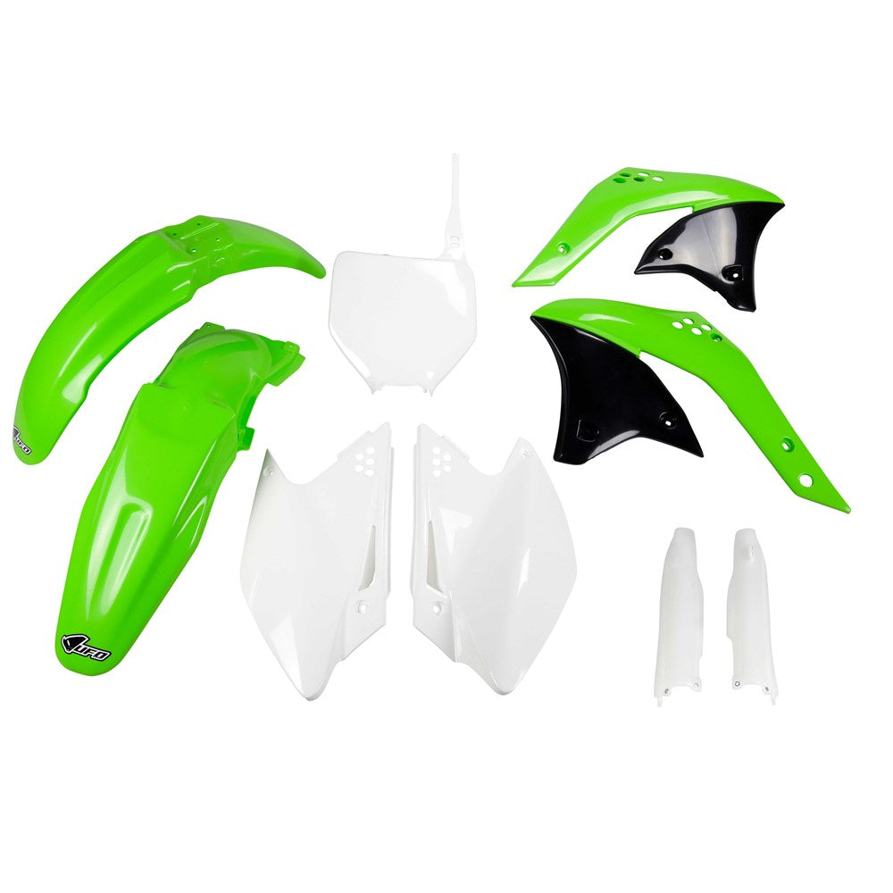 UFO Full Plastics Kit OEM Colours for Kawasaki KX 250 F 2007