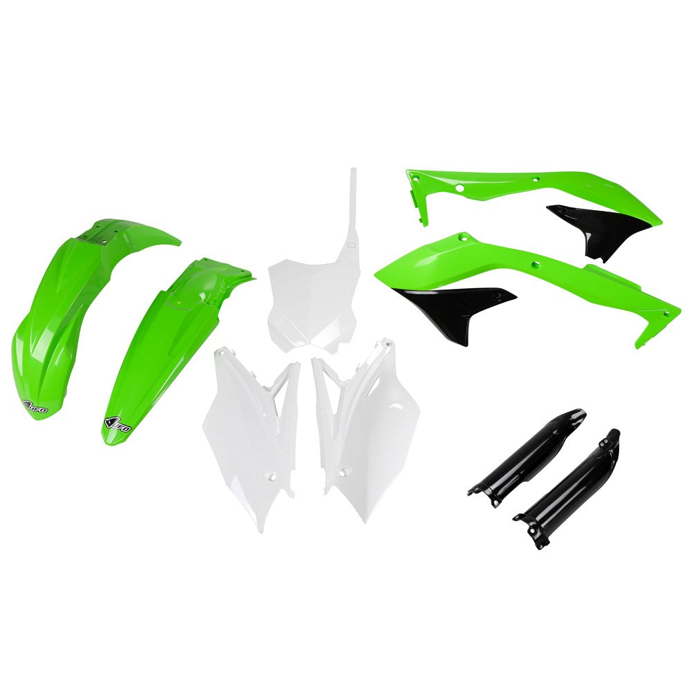 UFO Full Plastics Kit OEM Colours for Kawasaki KX 450 F/KXF 450 16-17