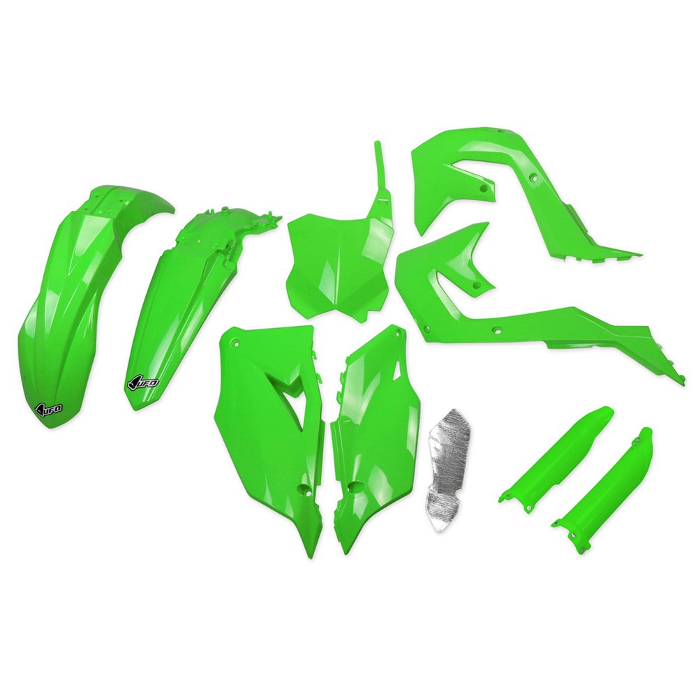 UFO Plastics Kit OEM 2024 Colours for Kawasaki KXF 250 21-23/KXF 450 19-23