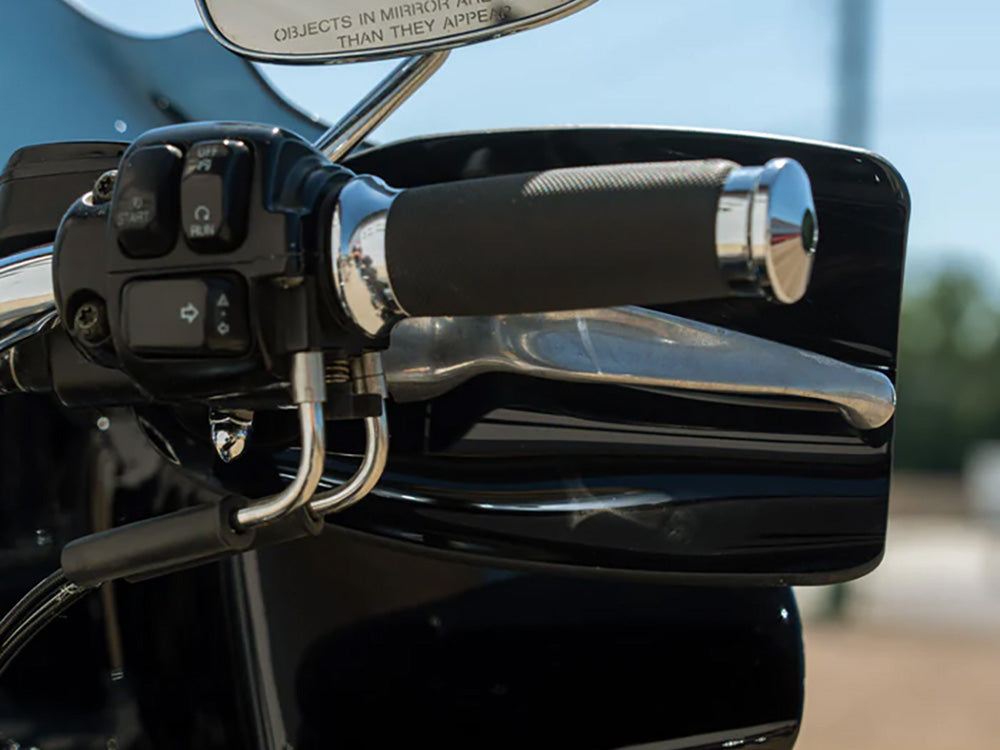 Klock Werks KKC-0635-2794 Handguards Black for Harley-Davidson CVO Touring 23-Up/Street Glide/Road Glide 24-Up/Touring 25-Up