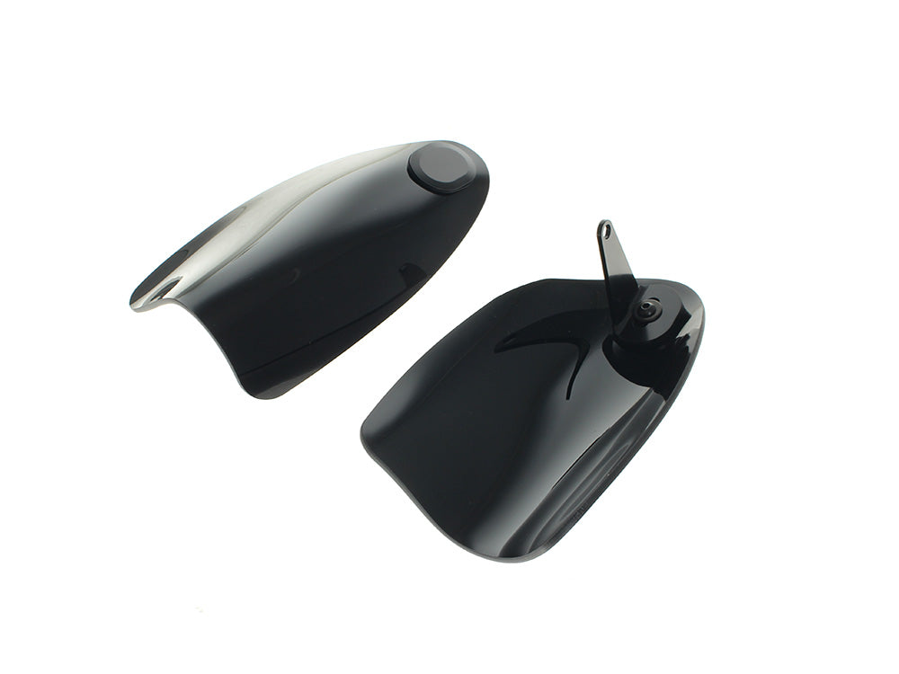 Klock Werks KKC-0635-2795 Handguards Black for Harley-Davidson Big Twin/Sportster 82-Up Models w/Cable Clutch