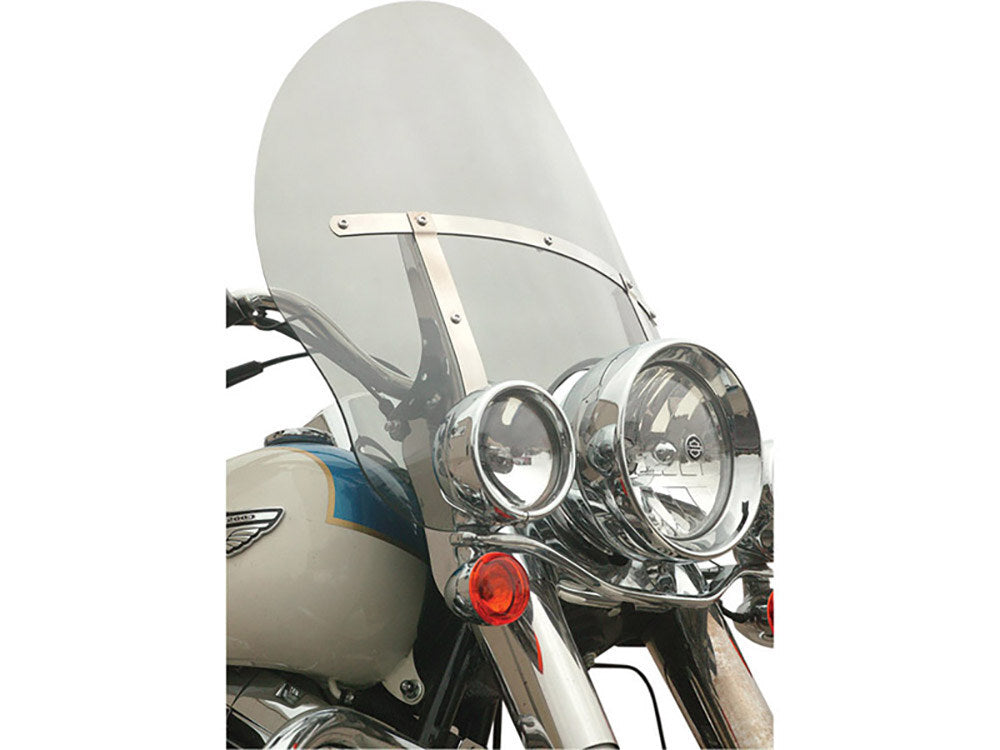 Klock Werks KKC-2310-0339 20" Billboard Flare Windshield Tint for Harley-Davidson FL Softail 00-17/Freewheeler Trike 17-Up