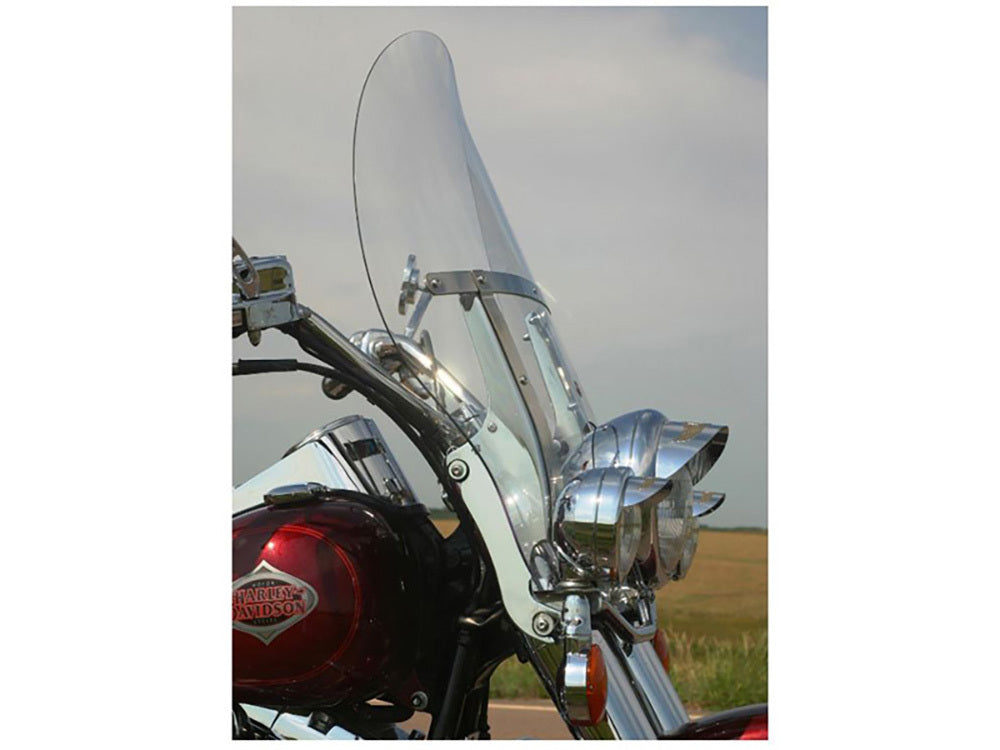 Klock Werks KKC-2310-0339 20" Billboard Flare Windshield Tint for Harley-Davidson FL Softail 00-17/Freewheeler Trike 17-Up