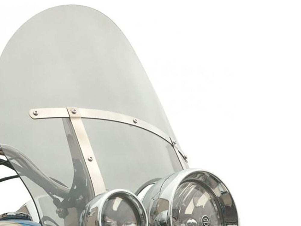 Klock Werks KKC-2310-0390 17" Billboard Flare Tinted Windshield for Harley-Davidson FL Softail 00-17/Freewheeler Trike 17-Up