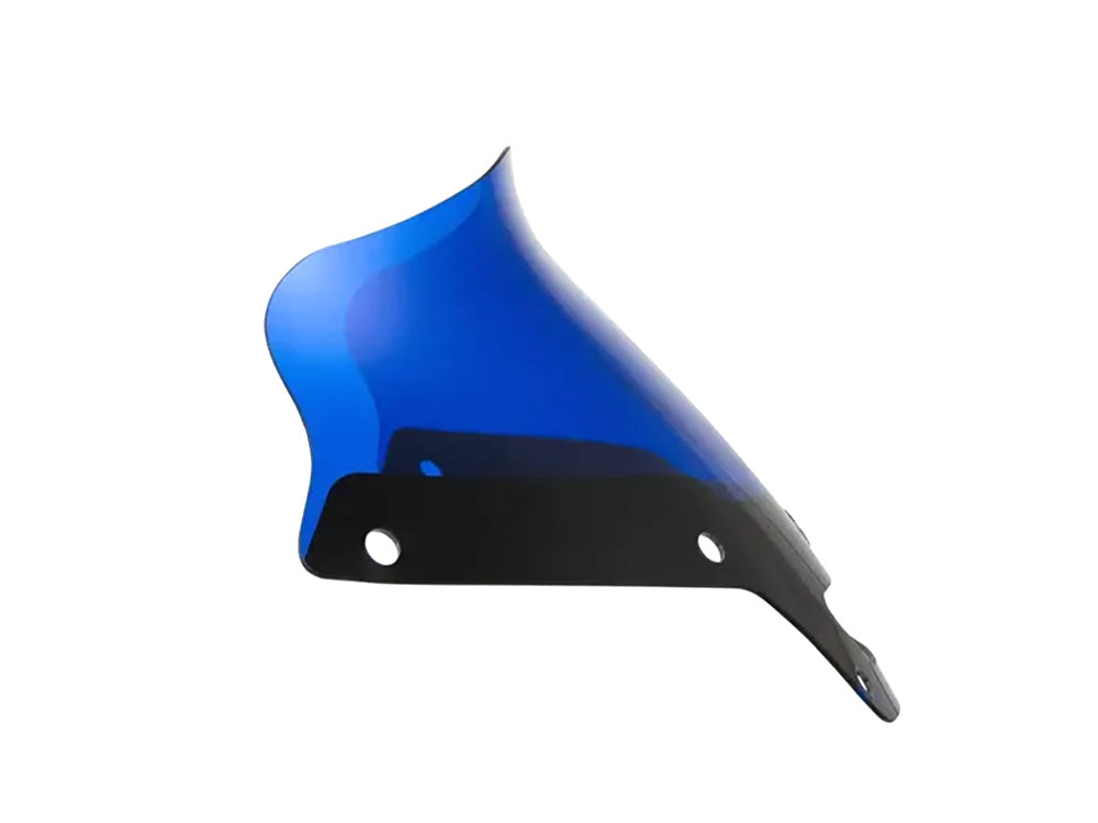 Klock Werks KKC-2310-0836 6" Flare Windshield Blue for Harley-Davidson Low Rider ST 22-Up