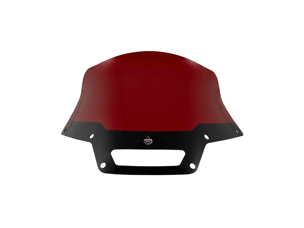 Klock Werks KKC-2310-0839 8" Flare Windshield Red for Harley-Davidson Low Rider ST 22-Up