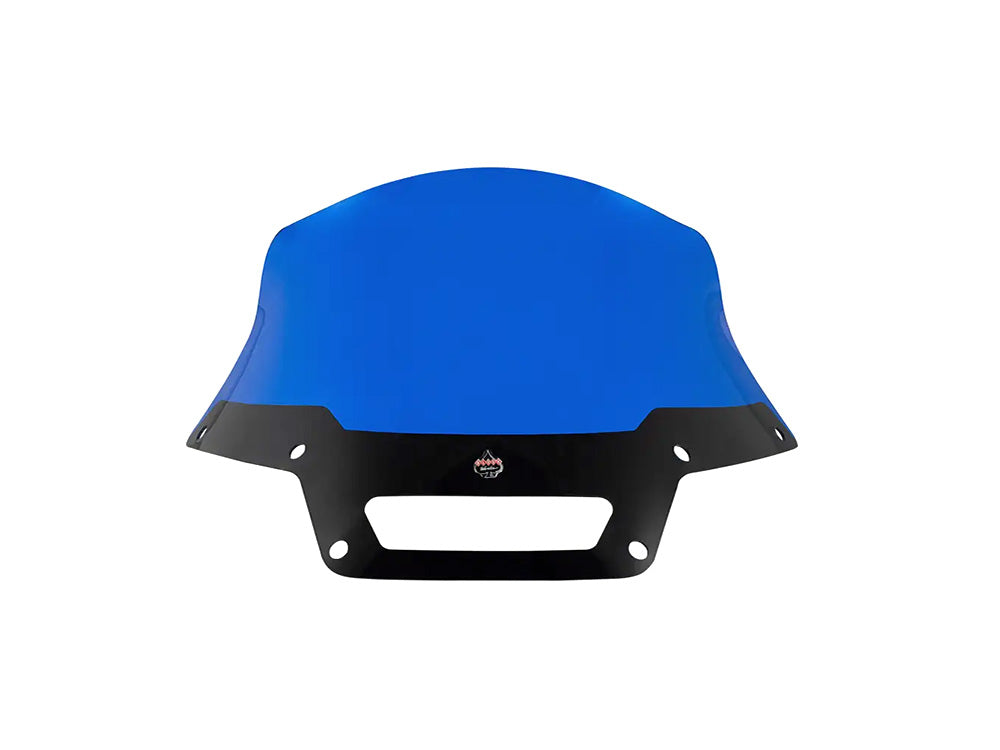 Klock Werks KKC-2310-0843 8" Flare Windshield Blue for Harley-Davidson Low Rider ST 22-Up