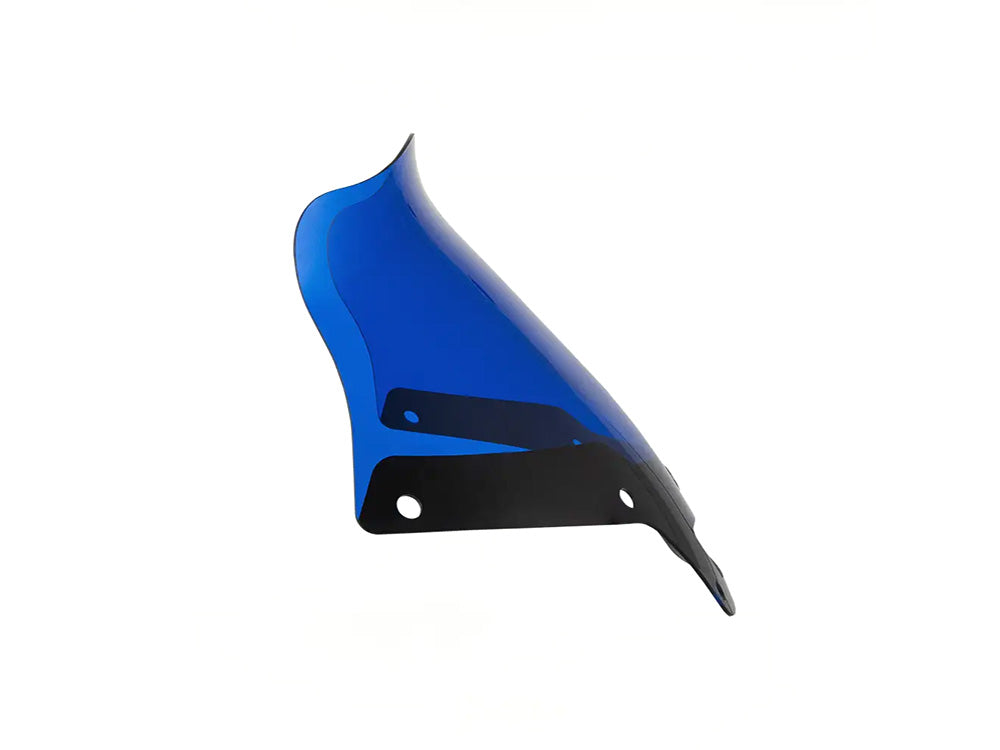 Klock Werks KKC-2310-0843 8" Flare Windshield Blue for Harley-Davidson Low Rider ST 22-Up