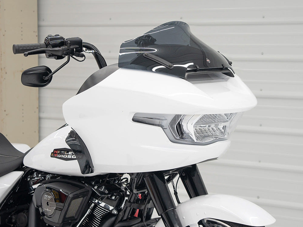 Klock Werks KKC-2310-0855 10" Sports Flare Windshield Dark Smoke for CVO Road Glide 23-Up/Road Glide 24-Up