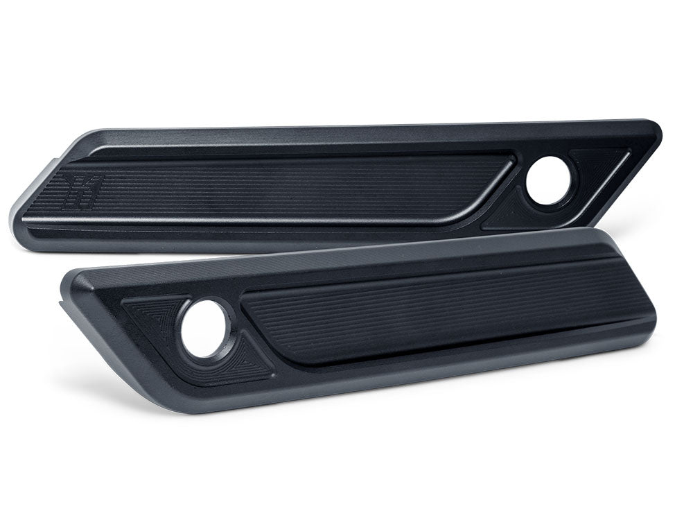 Kodlin KM-K59490 New Style Saddlebag Latch Covers Black for CVO Touring 23-Up/Street Glide/Road Glide 24-Up