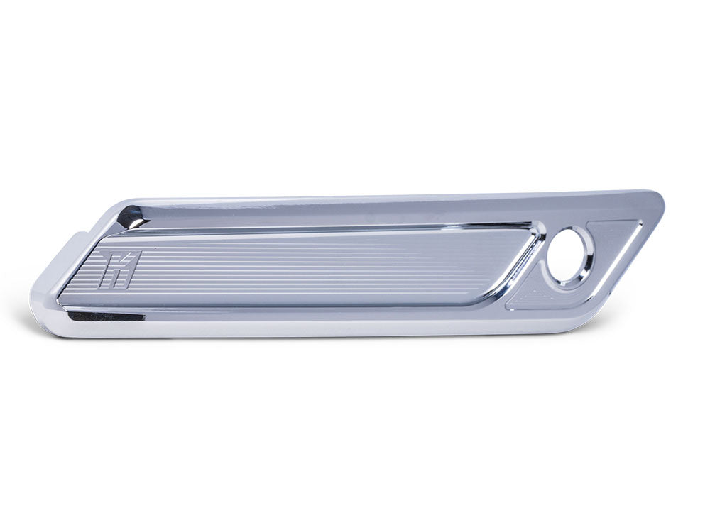 Kodlin KM-K59491 New Style Saddlebag Latch Covers Chrome for CVO Touring 23-Up/Street Glide/Road Glide 24-Up