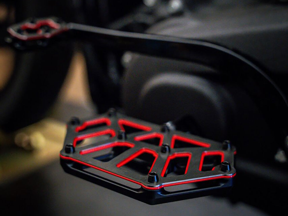 Kodlin KM-K73254-RL NXL Redline Mini Boards without Adapters Black/Red & Stainless