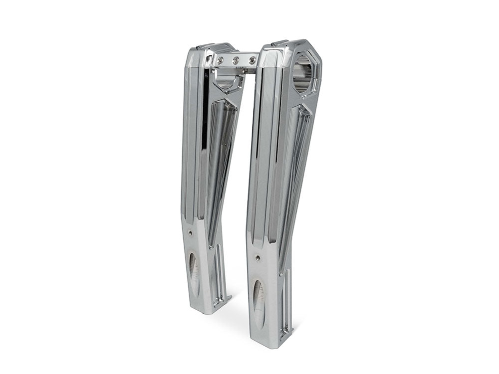 Kodlin KM-KUS55134 10" Pullback Accent Pro Riser Kit Chrome for 1.25" Handlebars