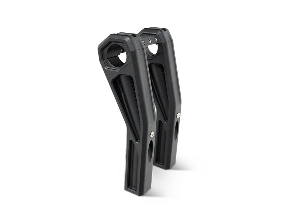 Kodlin KM-KUS55135 8" Pullback Accent Pro Riser Kit Black for 1.25" Handlebars