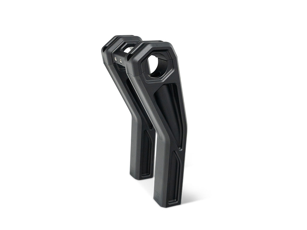 Kodlin KM-KUS55135 8" Pullback Accent Pro Riser Kit Black for 1.25" Handlebars
