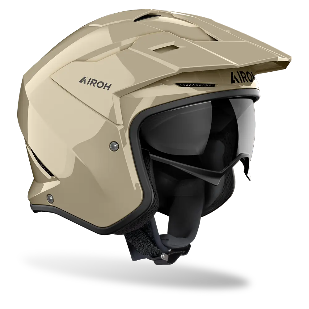 Airoh Kombakt Gloss Mocha Helmet