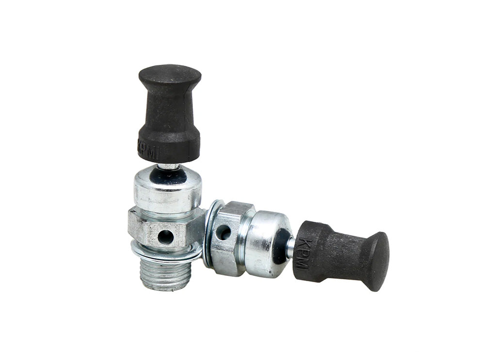 Kibblewhite KPM-20-21255 Compression Release Valves (Overall Length = 1.730" x Thread Length = 0.350")(Pair)