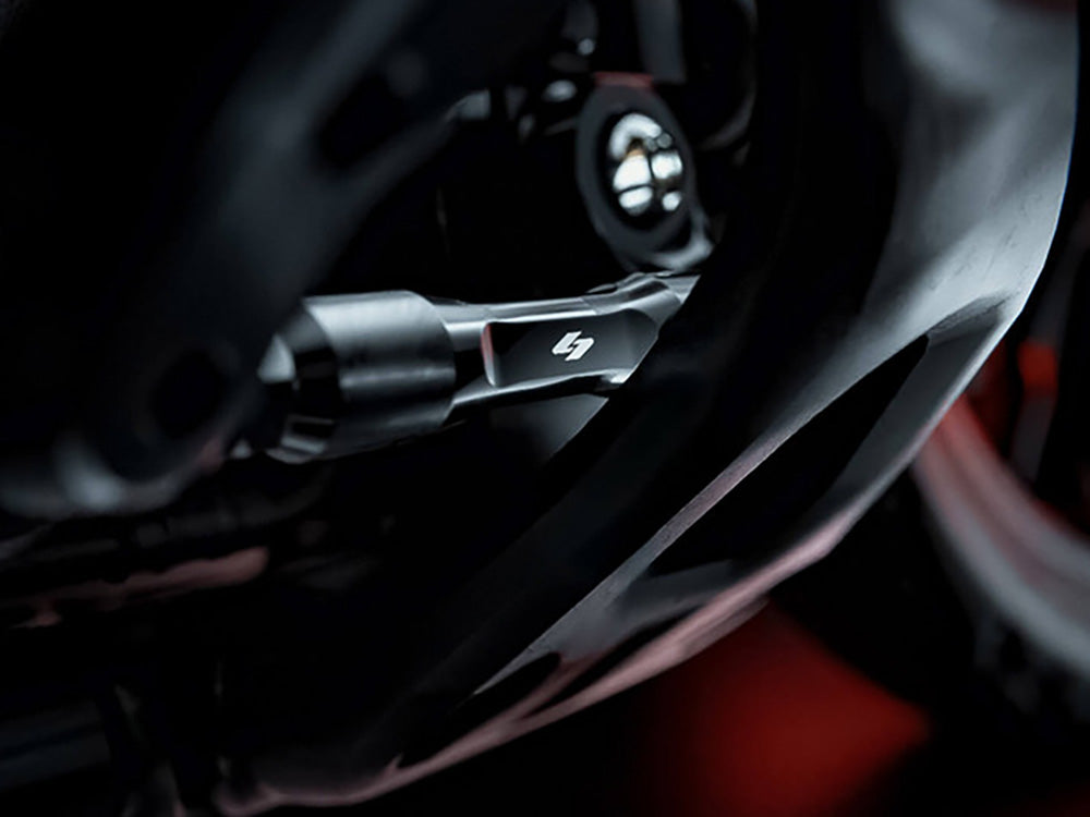 Kraus Motor Co KRA-SF-FC-31-B Adjustable Brake Linkage Black for Harley-Davidson Softail 18-Up w/Mid Controls