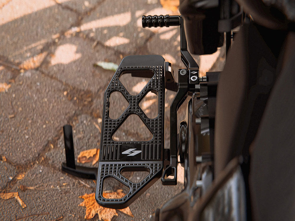 Kraus KRA-ST-FC-27-B Max Lean Foot Controls Black for Touring 14-Up