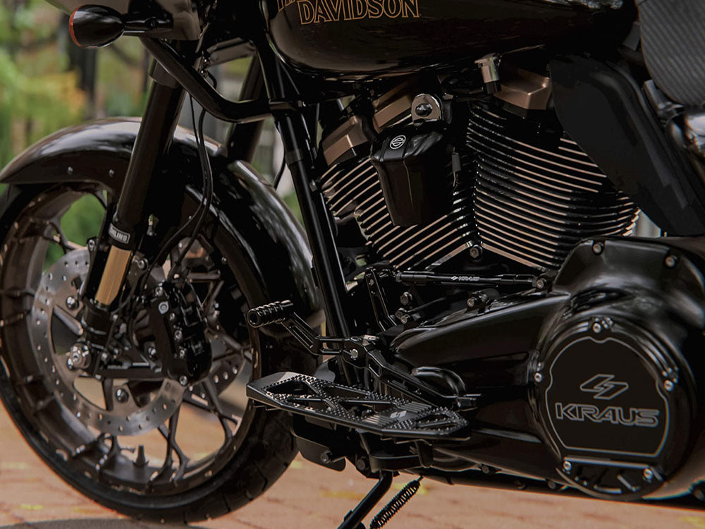 Kraus KRA-ST-FC-27-B Max Lean Foot Controls Black for Touring 14-Up