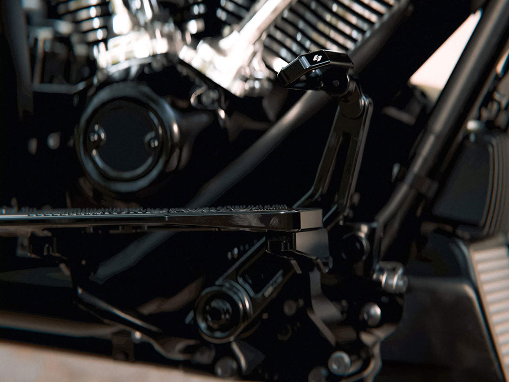 Kraus KRA-ST-FC-27-B Max Lean Foot Controls Black for Touring 14-Up