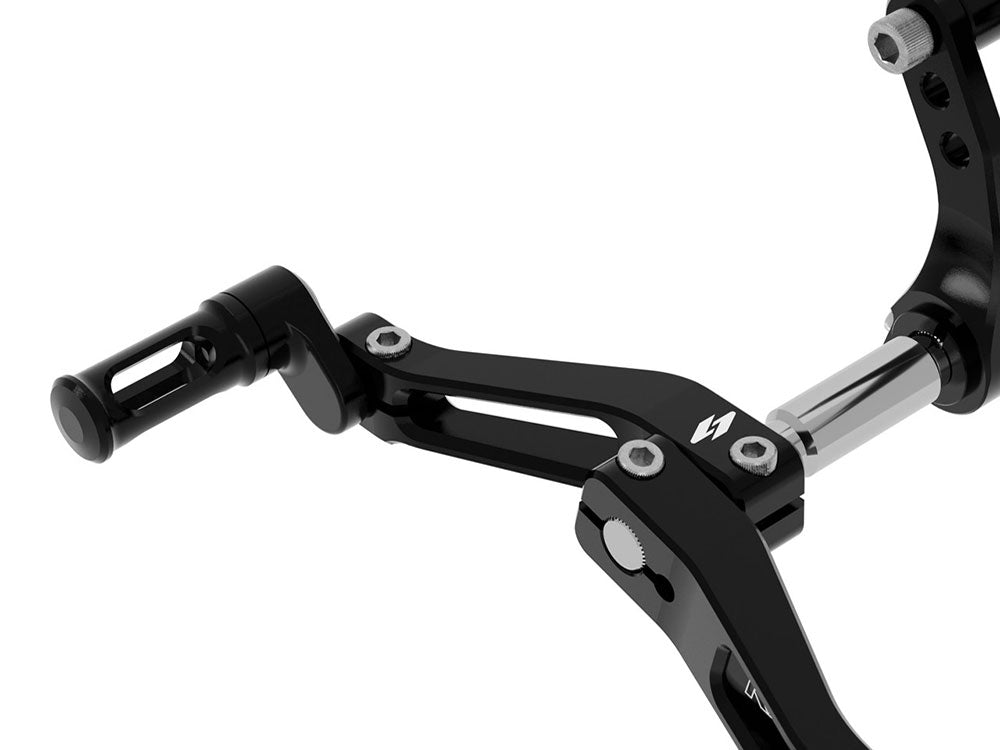 Kraus KRA-ST-FC-37-B Apex SS3 Foot Controls Black for Touring 14-Up