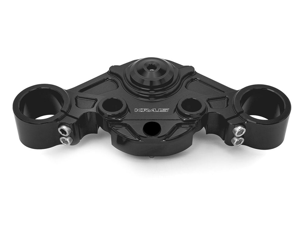 Kraus KRA-ST-TT-15-B Wolf One Billet Bagger Top Clamp Black for Road Glide 24-Up