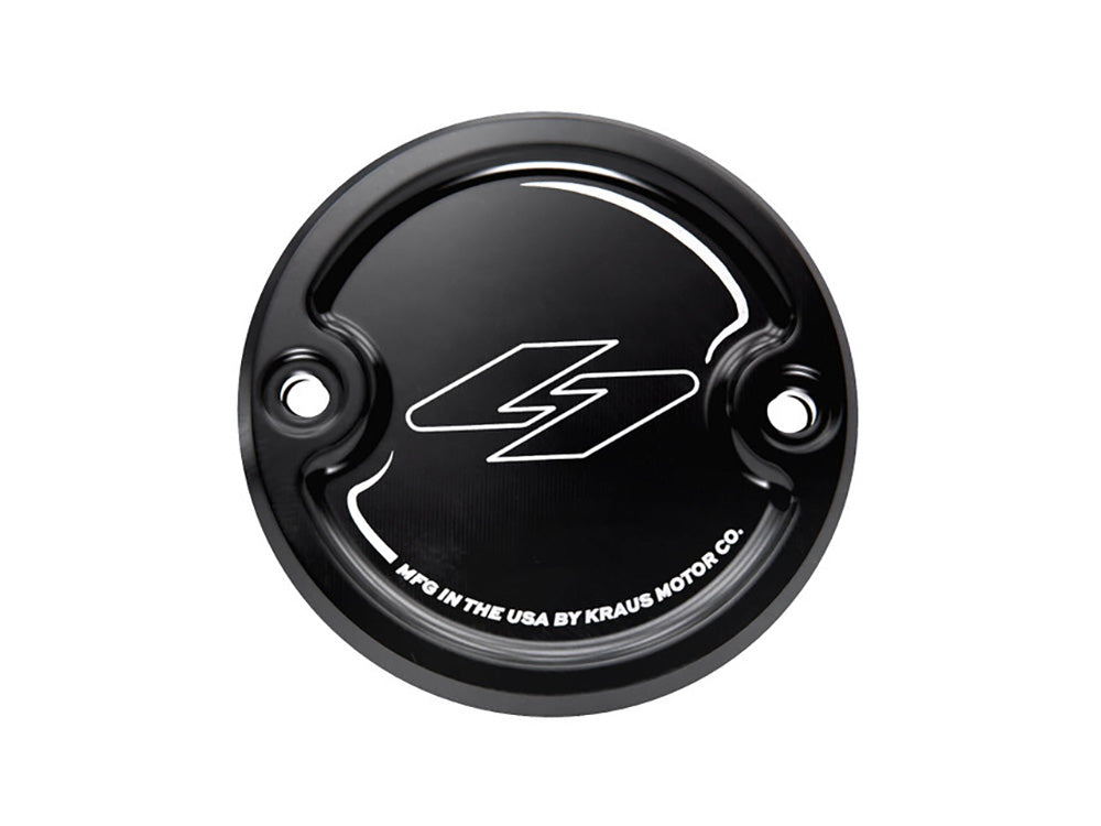 Kraus Motor Co KRA-UN-CV-01-B Pro-Line Points Cover Black for Harley-Davidson Softail 18-24 & most Touring 17-24
