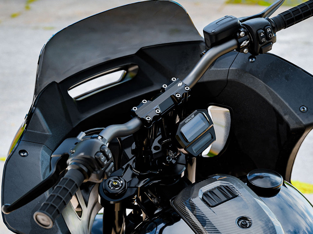 Kraus Motor Co KRA-UN-HB-233-B 1" KR Low Handlebar Black for Harley-Davidson CVO Touring 23-Up/Street Glide/Road Glide 24-Up/Touring/Softail 25-Up Models
