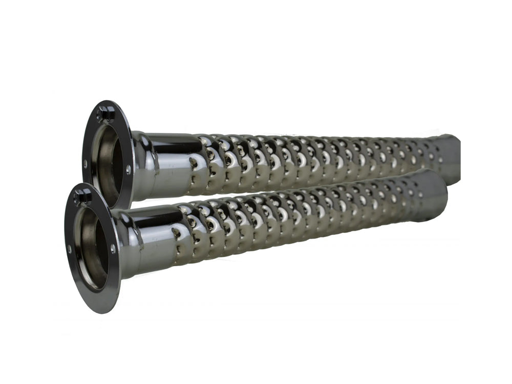 Khrome Werks KW202712P Louvered Baffles for Khrome Werks 17-Up Touring Mufflers (Pair)