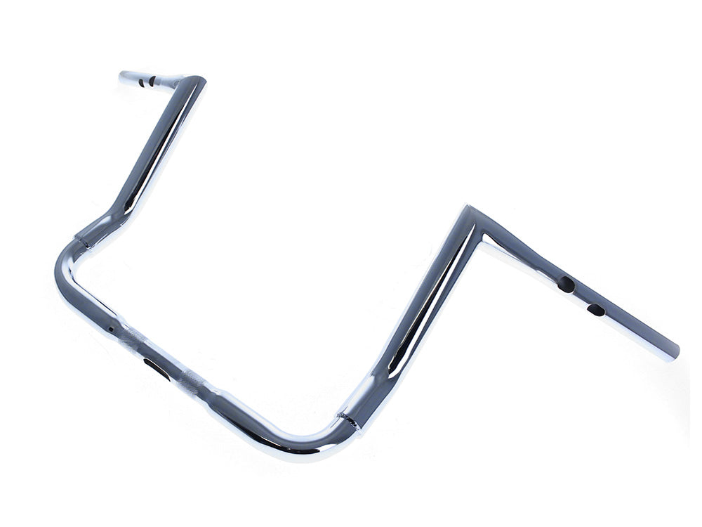Khrome Werks KW310612 12" x 1-1/2" Buck Fifty Handlebar Chrome for Harley-Davidson CVO Street Glide 23-Up/Street Glide 24-Up