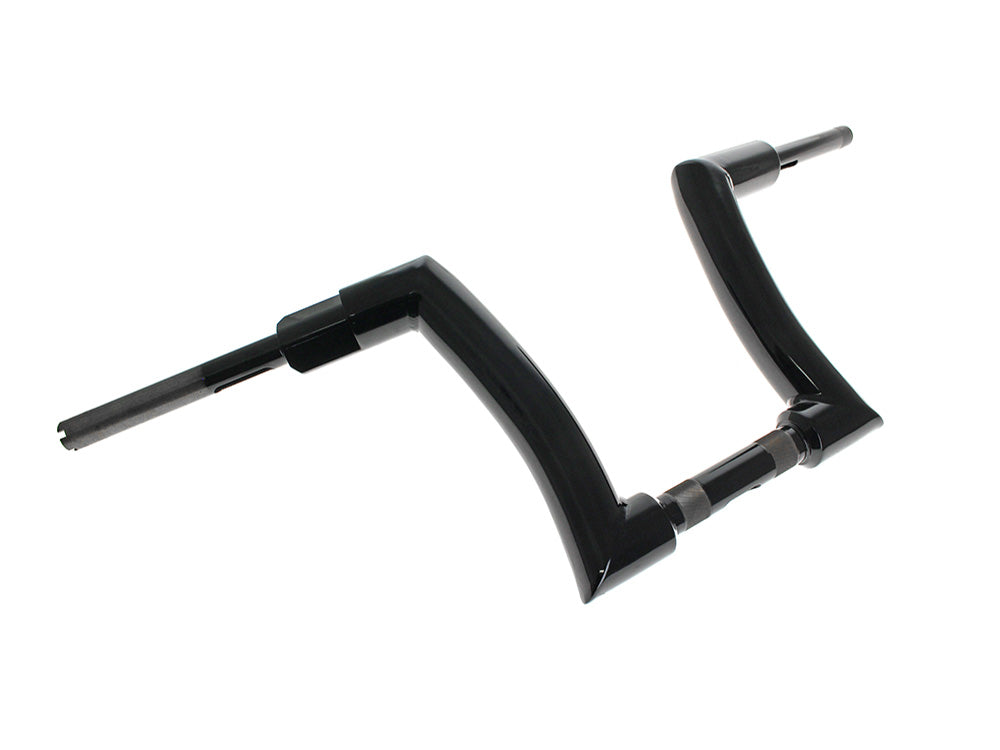LA Choppers LA-7302-01BLK 2.0" Strip Bar 12" x 2" Ape Hanger Handlebar Gloss Black