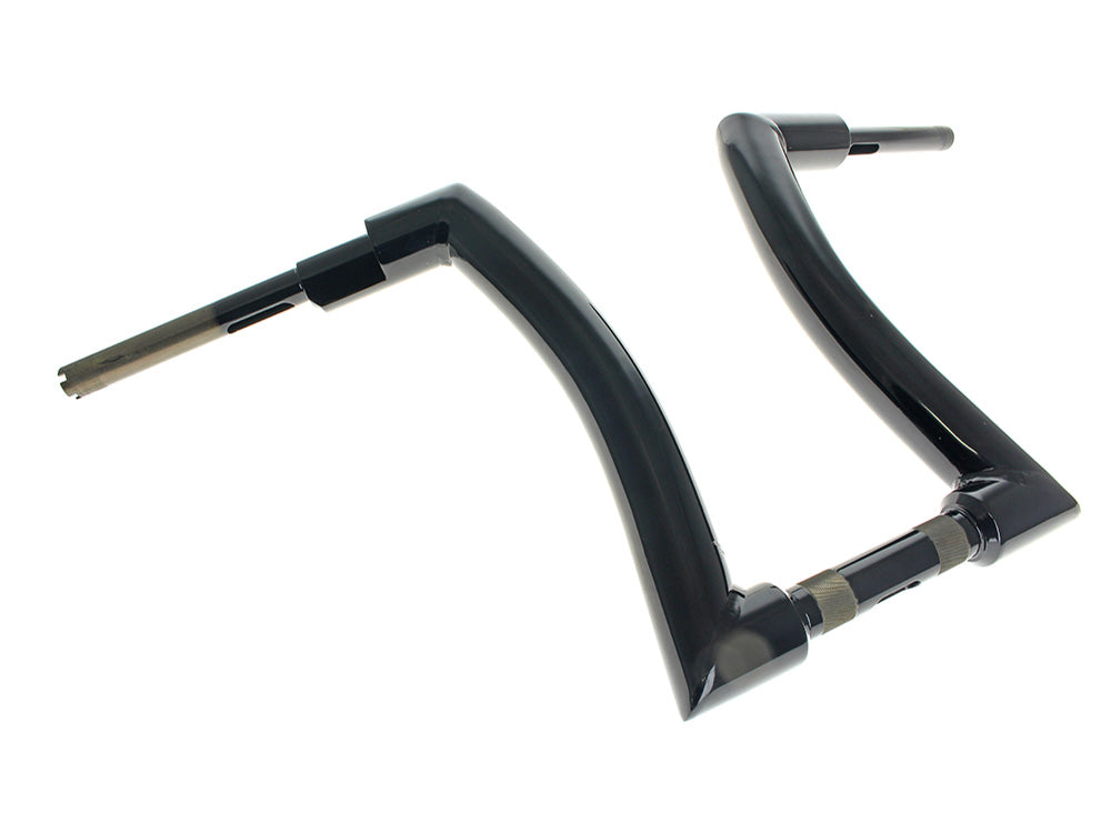 LA Choppers LA-7302-03BLK 2.0" Strip Bar 16" x 2" Ape Hanger Handlebar Gloss Black