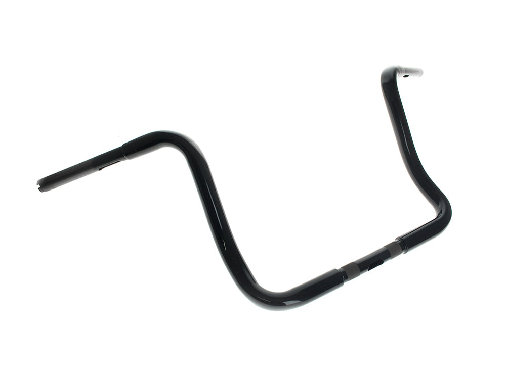 LA Choppers LA-7321-12BLK 12-1/2" x 1-1/4" Bagger Ape Handlebar Gloss Black for Harley-Davidson Ultra 96-24 Models/Street Glide 96-23