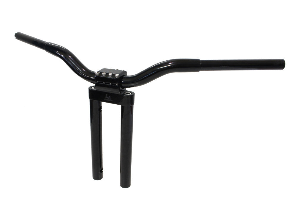 LA Choppers LA-7335-10BLK 14" x 1-1/4" Straight Kage Fighter Handlebar Gloss Black