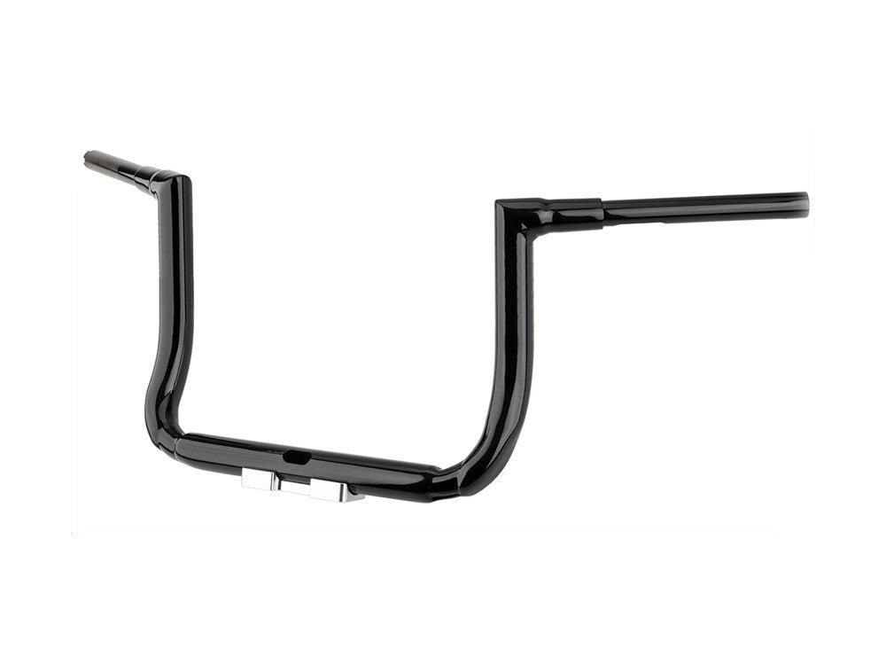 LA Choppers LA-7365-14BLK 14" x 1-1/2" Grande Twin Peaks Handlebar Gloss Black for Harley-Davidson Ultra 14-Up Models/Street Glide 14-23