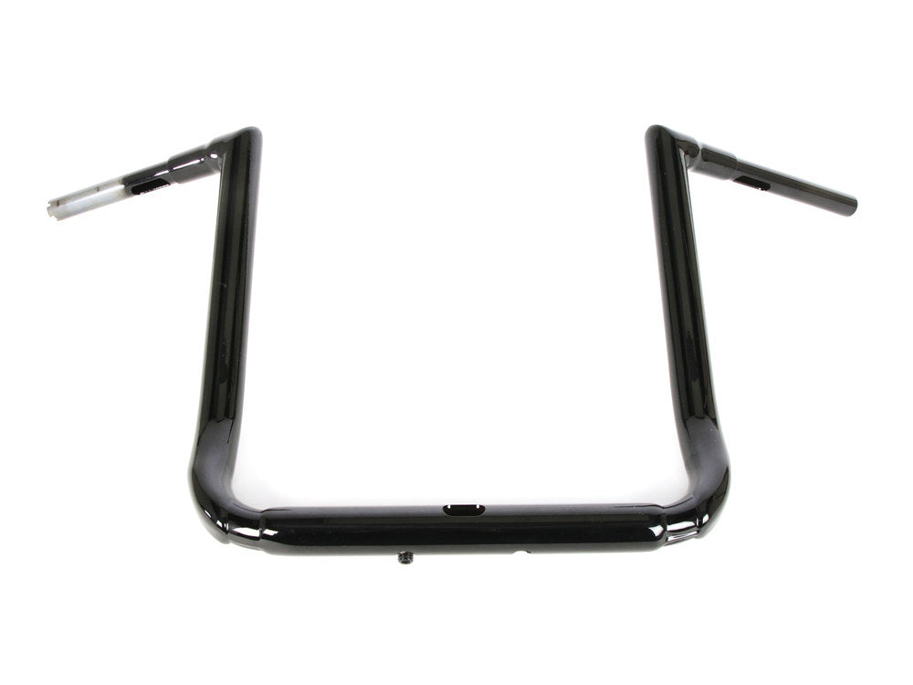 LA Choppers LA-7365-16BLK 16" x 1-1/2" Grande Twin Peaks Handlebar Gloss Black for Harley-Davidson Ultra 14-Up Models/Street Glide 14-23