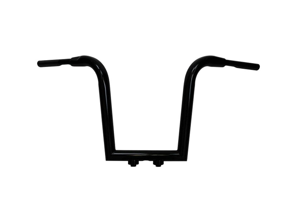 LA Choppers LA-7370-13BLK 13" x 1-1/2" Miter Cut Tree Hugger Handlebar Gloss Black