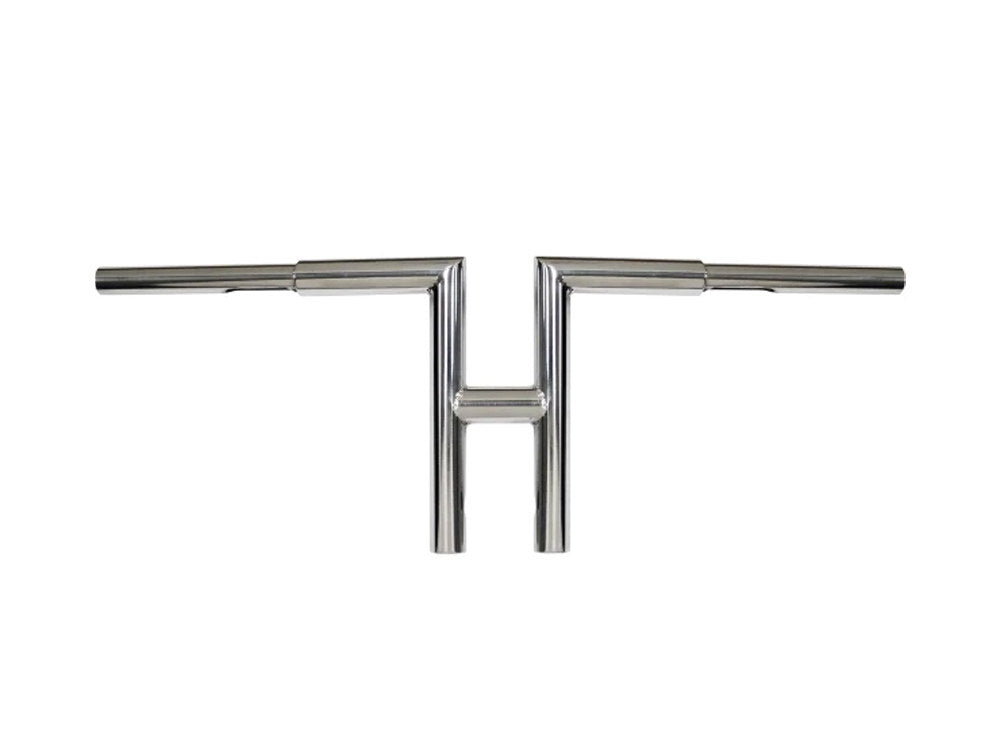 LA Choppers LA-7386-10 10" x 1 1/4" Miter T-Bar Handlebar Chrome