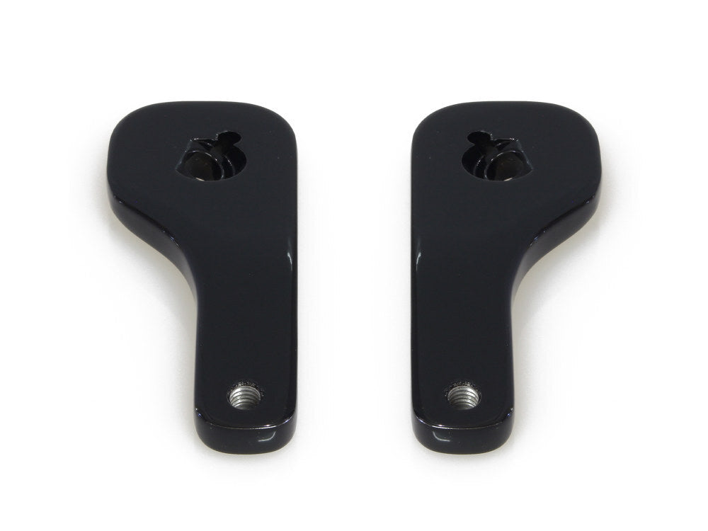 LA Choppers LA-9001-01B Mirror Drop-Down Brackets Black for Street Glide/Ultra Glide 14-Up