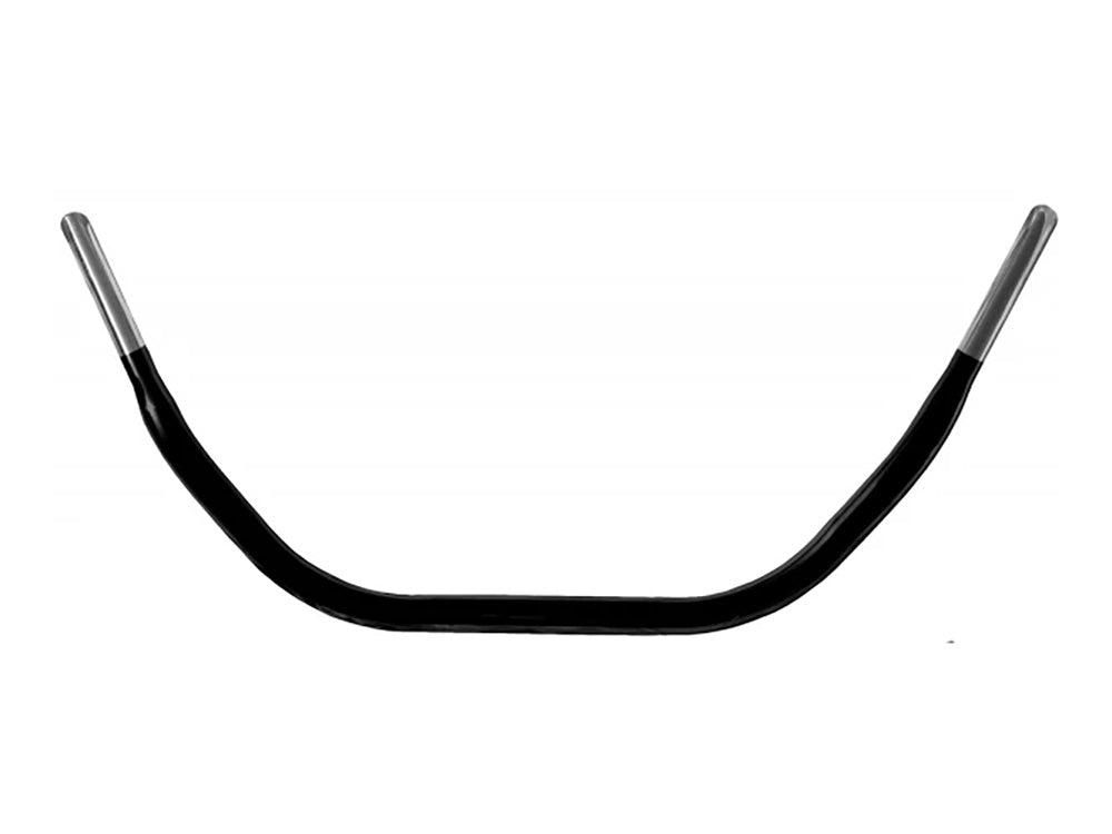 LA Choppers LA-W1008-00BLK 1-1/4" Beach Bar Handlebar Gloss Black