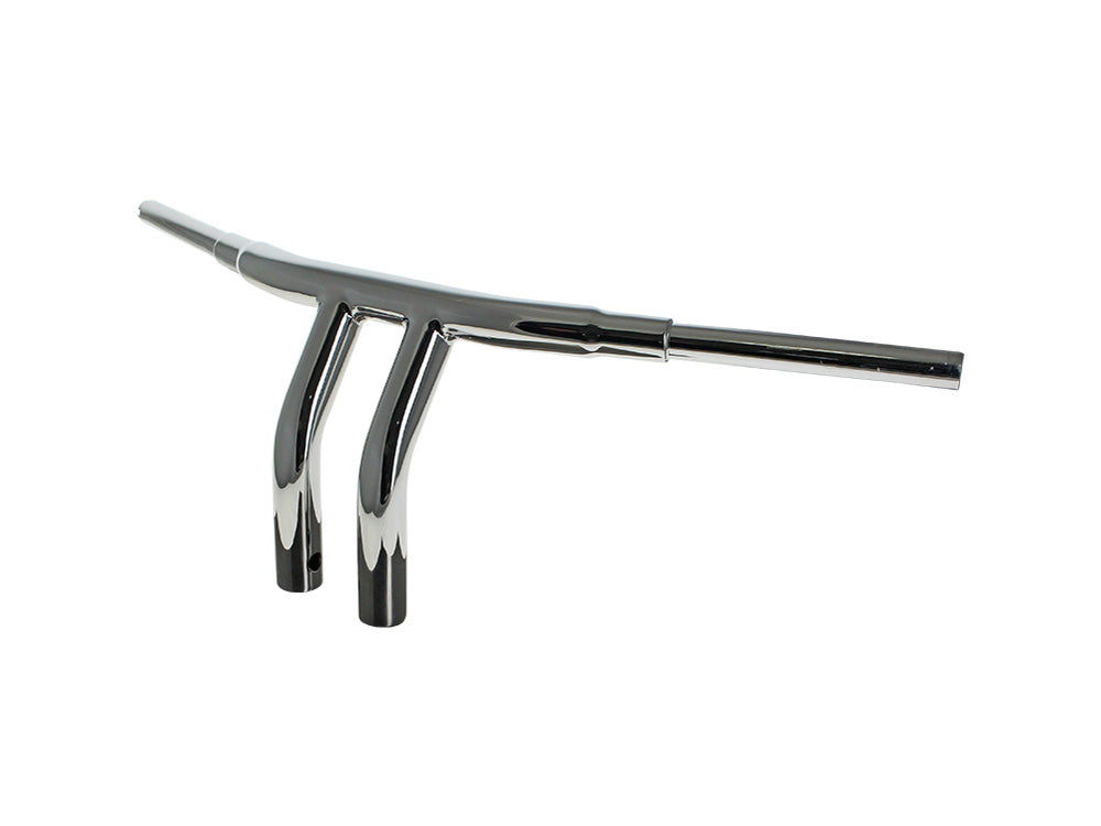 LA Choppers LA-W1012-08BLK 8" x 1-1/2" Drag T-Bar Handlebar Gloss Black