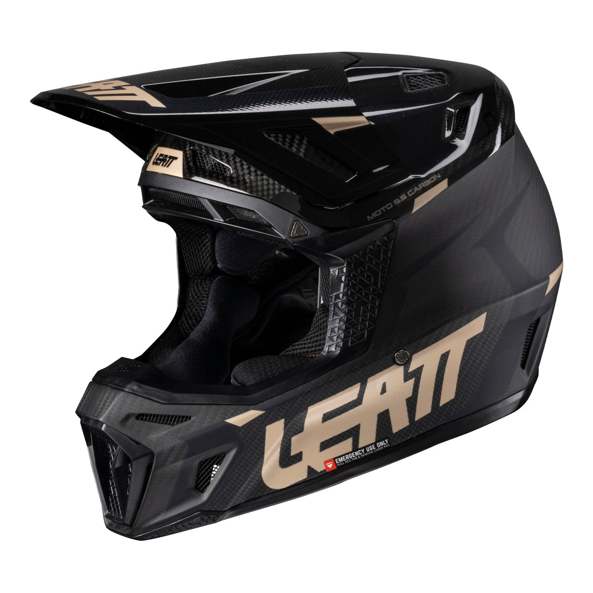 Leatt 2025 Moto 9.5 Carbon Helmet & Velocity 6.5 Iriz Goggle Kit