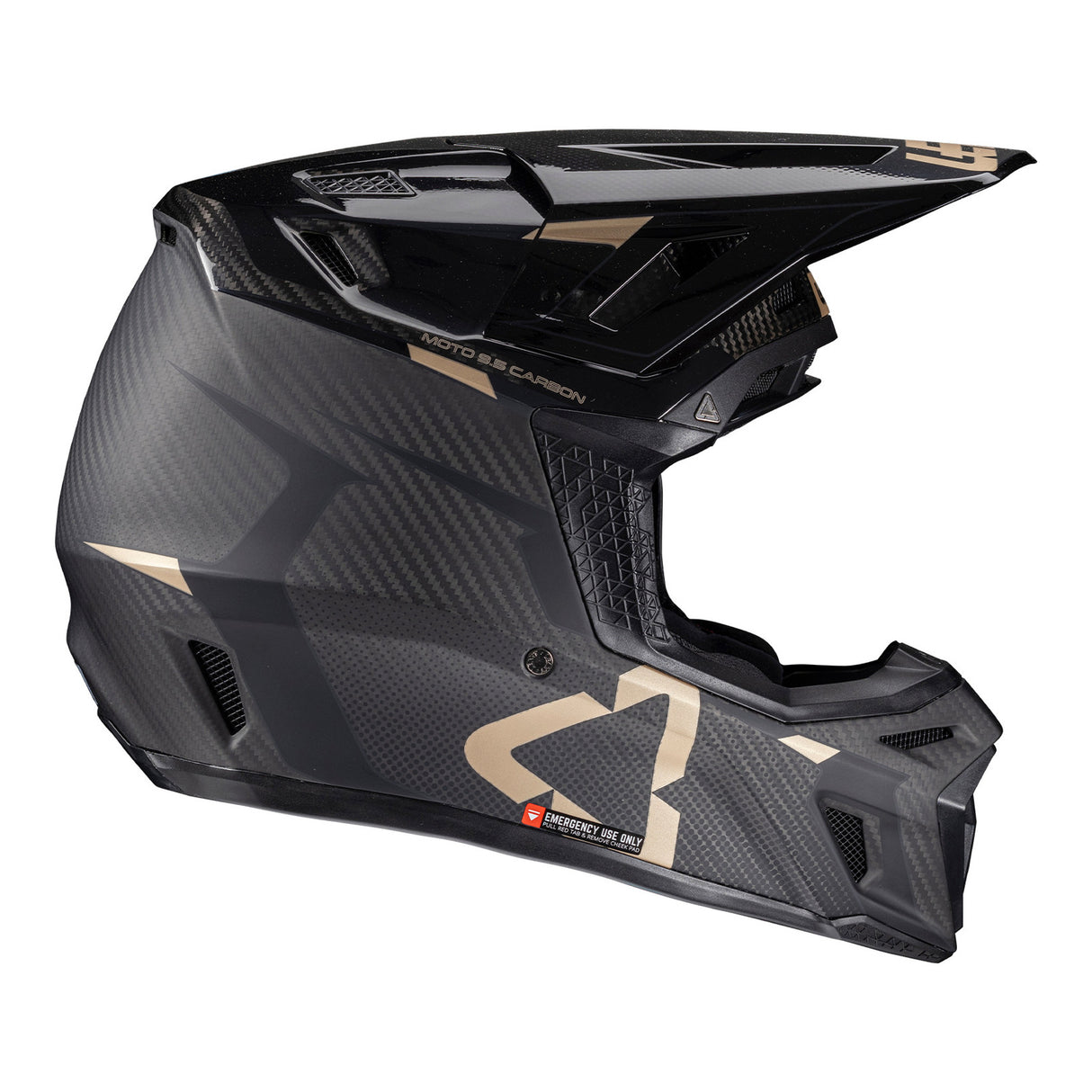 Leatt 2025 Moto 9.5 Carbon Helmet & Velocity 6.5 Iriz Goggle Kit