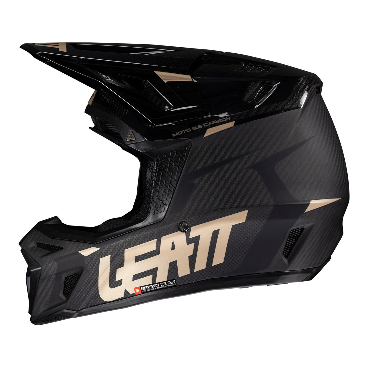 Leatt 2025 Moto 9.5 Carbon Helmet & Velocity 6.5 Iriz Goggle Kit